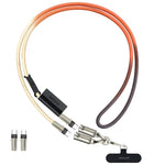 MOCOME W3 Type-C to Type-C Multifunctional Charging Cable Adjustable Crossbody Phone Lanyard