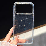 Rhinestone Dual-side IMD PC Hybrid TPU Phone Case, For iPhone 17 Pro Max, For iPhone 17 Pro, For iPhone 17, For iPhone Air, For iPhone 16 Pro Max, For iPhone 16 Pro, For iPhone 16 Plus, For iPhone 16