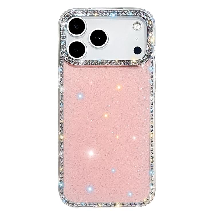 Rhinestone Dual-side IMD PC Hybrid TPU Phone Case, For iPhone 17 Pro Max, For iPhone 17 Pro, For iPhone 17, For iPhone Air, For iPhone 16 Pro Max, For iPhone 16 Pro, For iPhone 16 Plus, For iPhone 16