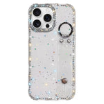 Rhinestone Glitter Wristband Holder Phone Case, For iPhone 17 Pro, For iPhone 17, For iPhone Air, For iPhone 16 Pro Max, For iPhone 16 Pro, For iPhone 16 Plus, For iPhone 16, For iPhone 15 Pro Max
