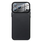 Frosted Acrylic Hybrid TPU Phone Case with Lens Film, For iPhone 17 Pro Max, For iPhone 17 Pro