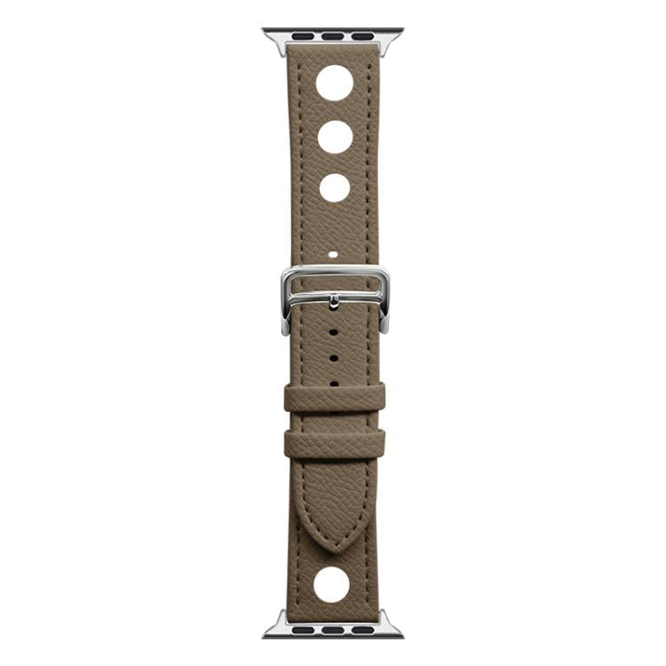 xDfind Hole Palm Texture Vegan Leather Watch Band, For Apple Watch 42 / 44 / 45 / 46 / 49mm, For Apple Watch 38 / 40 / 41 / S11 42mm