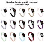 xDfind Small Waist Reverse Buckle Silicone Watch Band, For Apple Watch 38 / 40 / 41 / S11 42mm