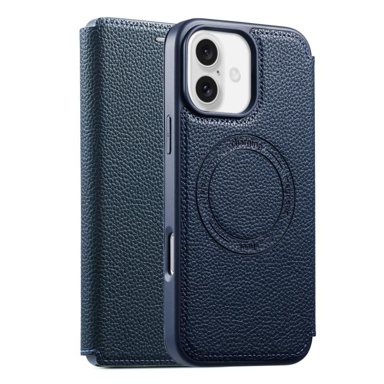 ESEBLE Ultra-thin Card Slot Magnetic Vegan Leather Phone Case, For iPhone 17 Pro Max, For iPhone 17 Pro, For iPhone 17, For iPhone Air