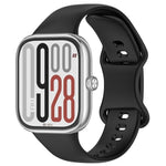 xDfind Solid Color Butterfly Buckle Silicone Watch Band, For Xiaomi Band 10 Pro / 9 Pro / Redmi Watch 6
