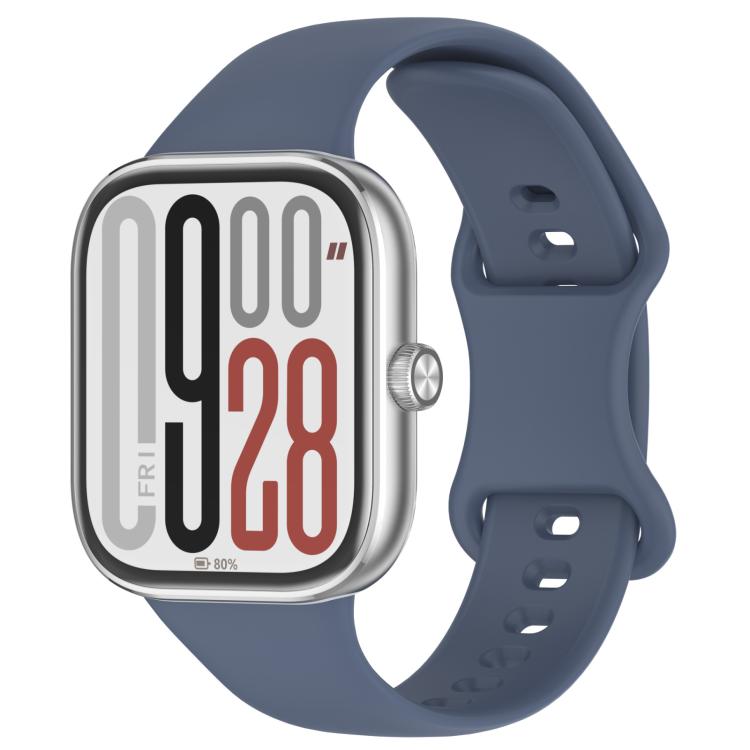 xDfind Solid Color Butterfly Buckle Silicone Watch Band, For Xiaomi Band 10 Pro / 9 Pro / Redmi Watch 6