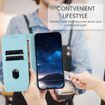 Tulips Butterfly Pattern Magnetic Vegan Leather Phone Case, For iPhone 17e / 16e, For iPhone 17 Pro Max, For iPhone 17 Pro, For iPhone 17