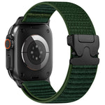xDfind Parachute Buckle Mountain Pattern Nylon Watch Band, For Apple Watch 42 / 44 / 45 / 46 / 49mm, For Apple Watch 38 / 40 / 41 / S10 42mm