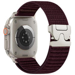 xDfind Parachute Buckle Mountain Pattern Nylon Watch Band, For Apple Watch 42 / 44 / 45 / 46 / 49mm, For Apple Watch 38 / 40 / 41 / S10 42mm