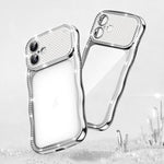 Wave Twisting Star Diamond Shockproof Electroplate TPU Phone Case, For iPhone 17 Pro Max, For iPhone 17 Pro, For iPhone 17, For iPhone 16 Pro Max, For iPhone 16 Pro, For iPhone 16
