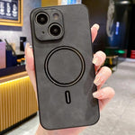 Lambskin Faux Leather Magnetic Phone Case, For iPhone 14 Pro Max, For iPhone 13 Pro Max, For iPhone 13 Pro, For iPhone 13, For iPhone 12, For iPhone 12 Pro Max, For iPhone 12 Pro, For iPhone 11 Pro Max