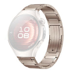 xDfind Quick-release Fold-over Clasp Titanium Alloy Watch Band, For Huawei Watch 5 42mm