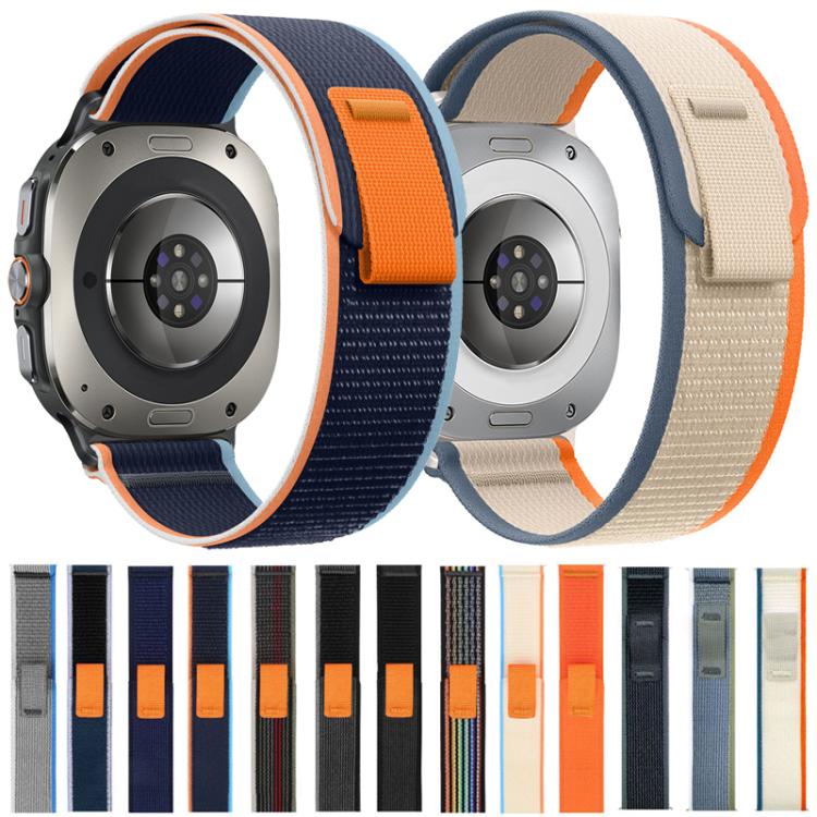xDfind Wild Path Loop Nylon Hook and Loop Fastener Watch Band, For Galaxy Watch Ultra2 2026 / 2025 / 1 2024