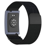 For Amazfit Helio Strap xDfind Covered Nylon Loop Band, 280mm Wristband, 420mm Arm Strap