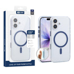 XDcase Frosted Transparent Magnetic Shockproof Phone Case, For iPhone 18 Pro, For iPhone 18 Pro Max, For iPhone 17 Pro Max, For iPhone 17 Pro, For iPhone 17