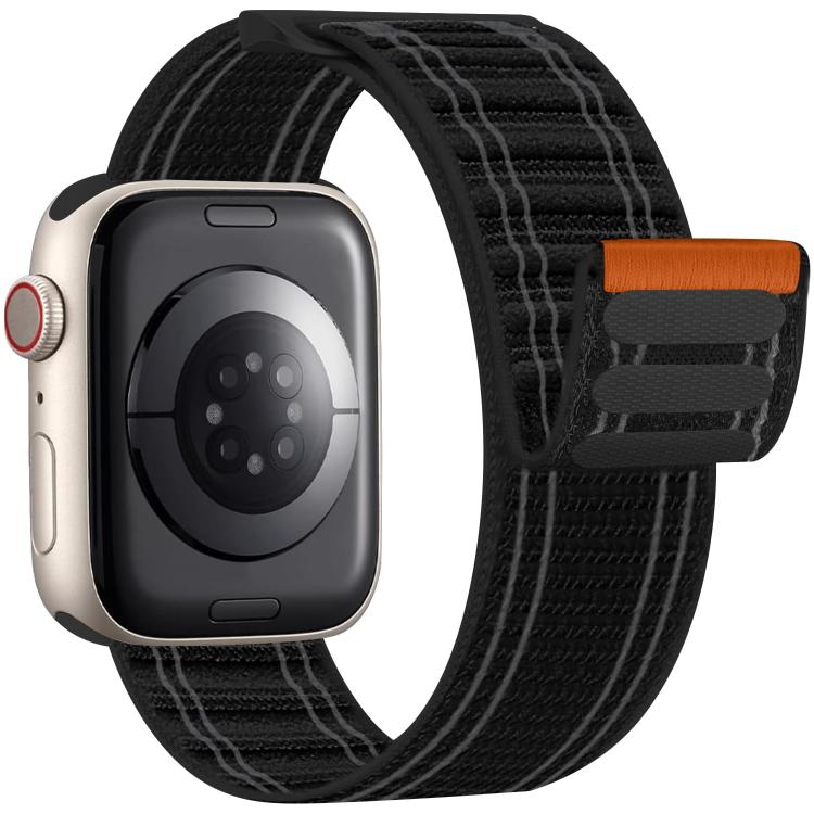 xDfind Nylon Loop Woven Hook and Loop Fastener Watch Band, For Apple Watch 42 / 44 / 45 / 46 / 49mm, For Apple Watch 38 / 40 / 41 / S11 42mm