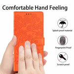 Tree Cat Embossed Flip Vegan Leather Phone Case, For iPhone Air, For iPhone 16 Pro Max, For iPhone 16 Pro, For iPhone 16 Plus, For iPhone 16, For iPhone 15 Pro Max