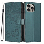 Tree Cat Embossed Flip Vegan Leather Phone Case, For iPhone 15 Pro, For iPhone 15 Plus, For iPhone 15, For iPhone 14 Plus, For iPhone 14, For iPhone 14 Pro