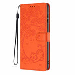Tree Cat Embossed Flip Vegan Leather Phone Case, For iPhone 11 Pro Max, For iPhone 11, For iPhone 11 Pro