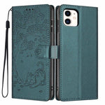 Tree Cat Embossed Flip Vegan Leather Phone Case, For iPhone 11 Pro Max, For iPhone 11, For iPhone 11 Pro