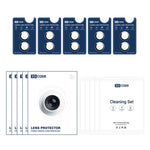XDcase 5pcs AF + AR Hawkeye Camera Lens Protector with Alignment Tool, For iPhone 17