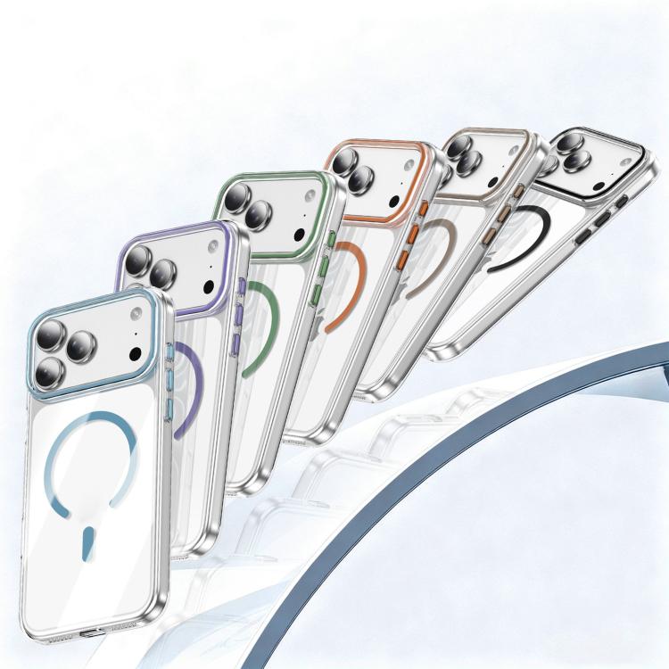 Kemeng Clear PC Magnetic Phone Case, For iPhone 18 Pro / 17 Pro, For iPhone 18 Pro Max / 17 Pro Max