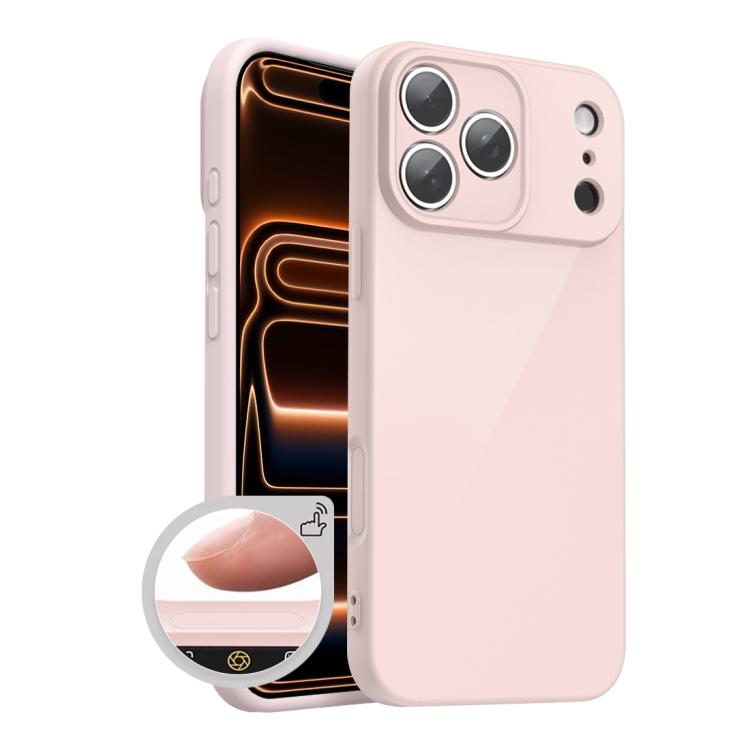 XDcase AI Button Integrated Full Coverage Imitation Silicone Phone Case, For iPhone 17 Pro Max, For iPhone 17 Pro