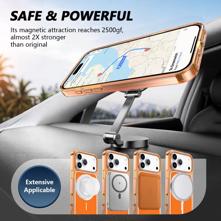 Color Shield PC Hybrid TPU Magnetic Phone Case, For iPhone 17 Pro Max, For iPhone 17 Pro