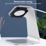 xDfind For Apple Watch Smart Watch Aluminum Alloy Charging Holder and USB Charger Set, Aluminum Alloy+USB