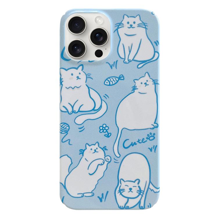 Painted Pattern PC Phone Case, For iPhone 17 Pro Max