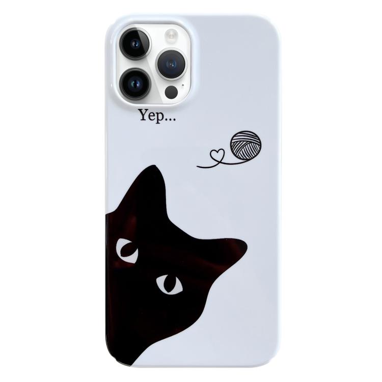 Painted Pattern PC Phone Case, For iPhone 16 Pro