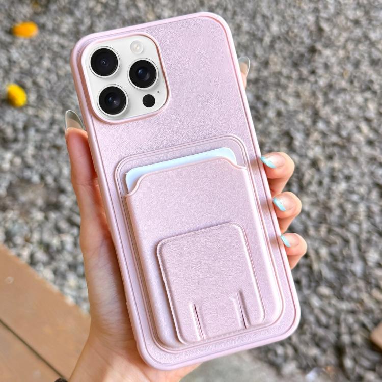 Square Folding Card Bag Holder Phone Case, For iPhone 14 Plus, For iPhone 14, For iPhone 14 Pro, For iPhone 14 Pro Max, For iPhone 13 Pro Max, For iPhone 13 Pro
