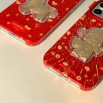 Chinese New Year Traditional Auspicious Motifs PC + TPU Phone Case, For iPhone 17 Pro Max, For iPhone 17 Pro