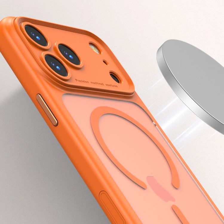 Precision Hole PC Transparent Shockproof Magnetic Phone Case, For iPhone 17 Pro Max, For iPhone 17 Pro