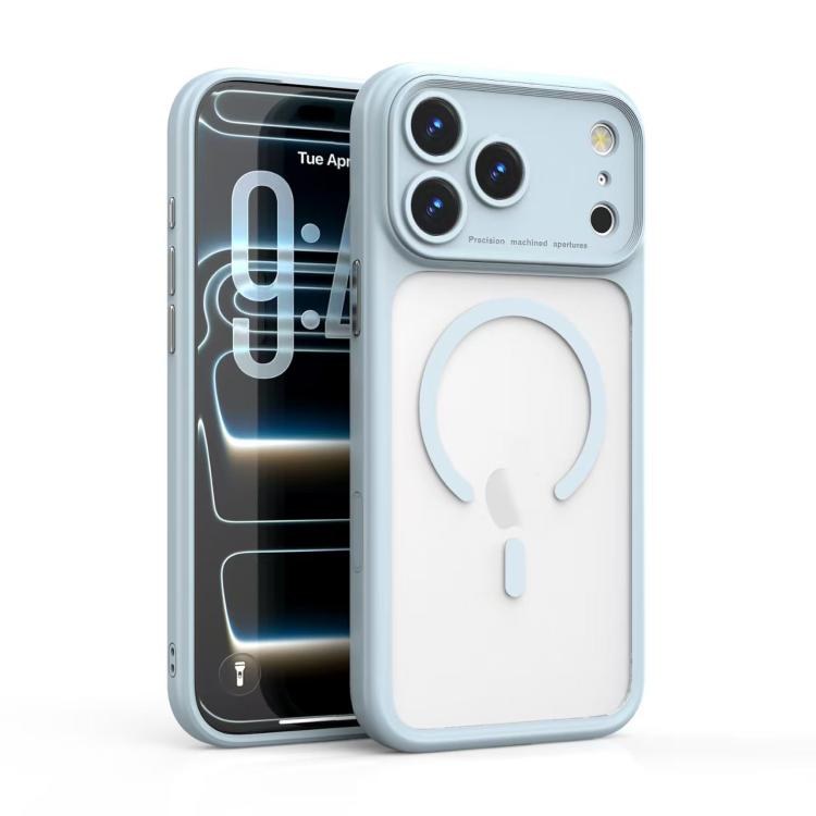 Precision Hole PC Transparent Shockproof Magnetic Phone Case, For iPhone 17 Pro Max, For iPhone 17 Pro