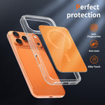 Colorful Hard PC Hybrid Soft TPU Magnetic Phone Case, For iPhone 17 Pro Max, For iPhone 17 Pro, For iPhone 17