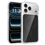Colorful Hard PC Hybrid Soft TPU Magnetic Phone Case, For iPhone 17 Pro Max, For iPhone 17 Pro, For iPhone 17