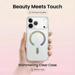 Glitter Magnetic TPU Phone Case, For iPhone 17 Pro Max, For iPhone 17 Pro