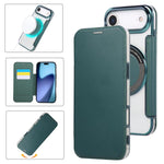 Ultra-thin Magnetic Plating Vegan Leather Phone Case, For iPhone 17 Pro Max, For iPhone 17 Pro, For iPhone 17, For iPhone Air, For iPhone 16e, For iPhone 16 Pro Max