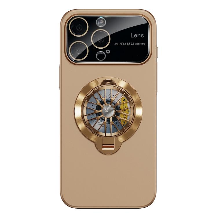 Glaze PC Camera Window Gyro Kickstand Magnetic Phone Case, For iPhone 16 Plus, For iPhone 16, For iPhone 15 Pro Max, For iPhone 15 Pro, For iPhone 15 Plus, For iPhone 15