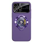 Glaze PC Camera Window Gyro Kickstand Magnetic Phone Case, For iPhone 14 Plus, For iPhone 14, For iPhone 14 Pro, For iPhone 14 Pro Max, For iPhone 13 Pro Max, For iPhone 13 Pro