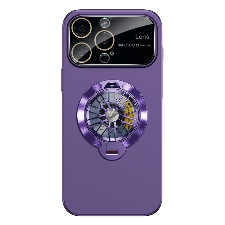 Glaze PC Camera Window Gyro Kickstand Magnetic Phone Case, For iPhone 14 Plus, For iPhone 14, For iPhone 14 Pro, For iPhone 14 Pro Max, For iPhone 13 Pro Max, For iPhone 13 Pro