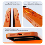 Glaze PC Camera Window Gyro Kickstand Magnetic Phone Case, For iPhone 14 Plus, For iPhone 14, For iPhone 14 Pro, For iPhone 14 Pro Max, For iPhone 13 Pro Max, For iPhone 13 Pro