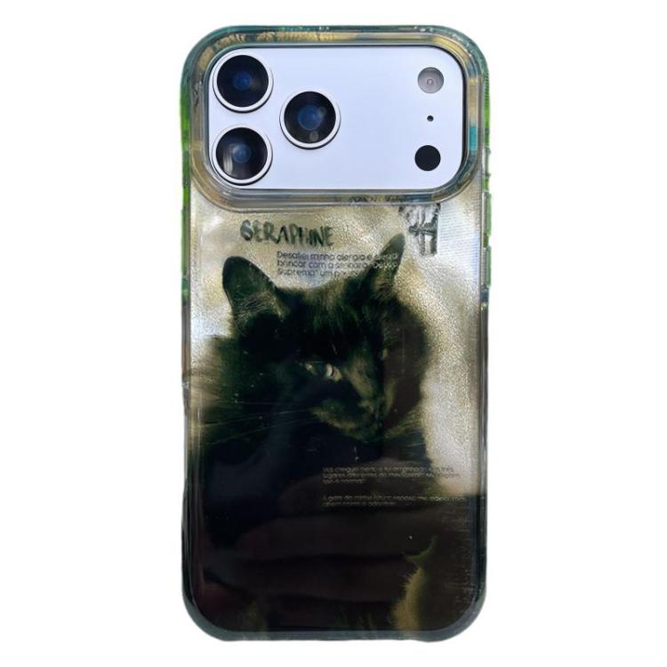 Rounded Edge IMD Pattern TPU Phone Case, For iPhone 18 Pro / 17 Pro, For iPhone 18 Pro Max / 17 Pro Max, For iPhone 17