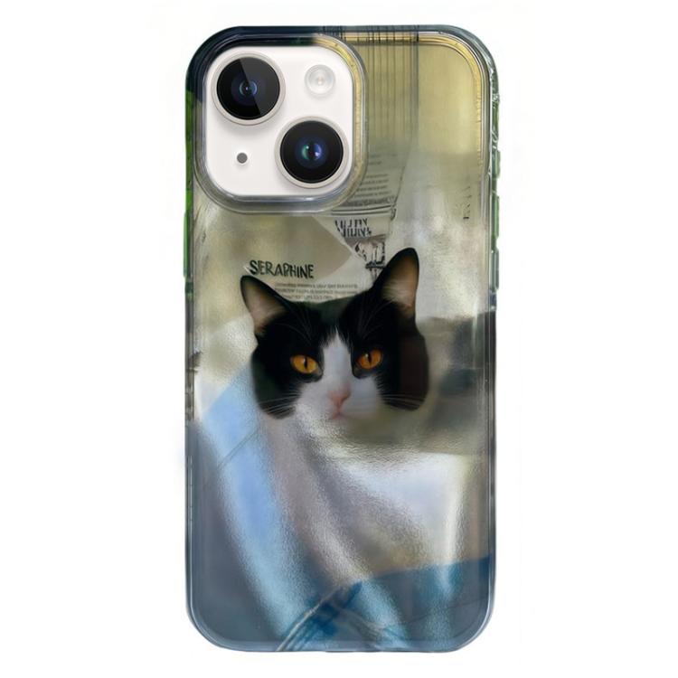 Rounded Edge IMD Pattern TPU Phone Case, For iPhone 13 Pro Max, For iPhone 13 Pro, For iPhone 13