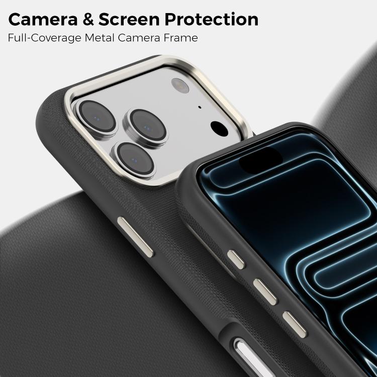 Mocome Plain Magnetic Shockproof Phone Case, For iPhone 18 Pro / 17 Pro, For iPhone 18 Pro Max / 17 Pro Max