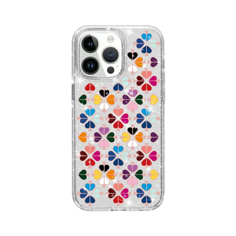 Glittering Crystal Red Heart Pattern Phone Case, For iPhone 15, For iPhone 14 Plus, For iPhone 14, For iPhone 14 Pro, For iPhone 14 Pro Max, For iPhone 13 Pro Max, For iPhone 13 Pro, For iPhone 13