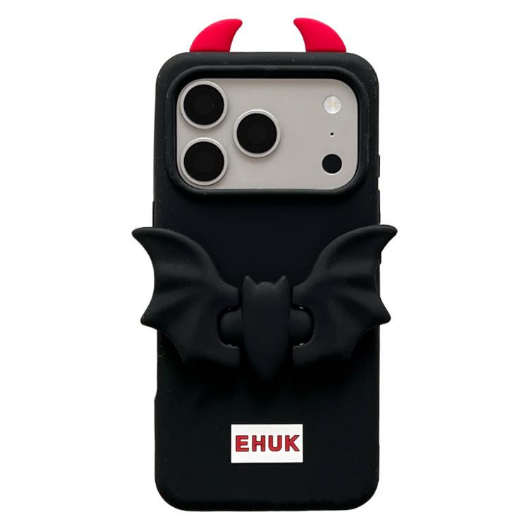Bat Holder Silicone Phone Case, For iPhone 17 Pro Max, For iPhone 17 Pro, For iPhone 17, For iPhone 16 Pro Max, For iPhone 16 Pro, For iPhone 16 Plus, For iPhone 16, For iPhone 15 Pro Max, For iPhone 15 Pro, For iPhone 15 Plus, For iPhone 15           ...