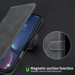Solid Color Calfskin Texture RFID Vegan Leather Phone Case, For iPhone 13 Pro Max, For iPhone 13 Pro, For iPhone 12, For iPhone 12 Pro Max, For iPhone 11 Pro Max, For iPhone 11, For iPhone 11 Pro, For iPhone XR
