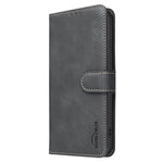 Solid Color Calfskin Texture RFID Vegan Leather Phone Case, For iPhone XS Max, For iPhone 6 Plus/7 Plus/8 Plus, For iPhone 6 / 7 / 8